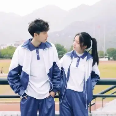 校服情侣头像高清纯真好看的校园情侣头像校服清新图片
