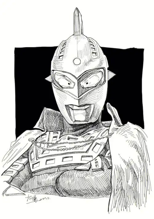 赛文奥特曼 画画步骤拆分