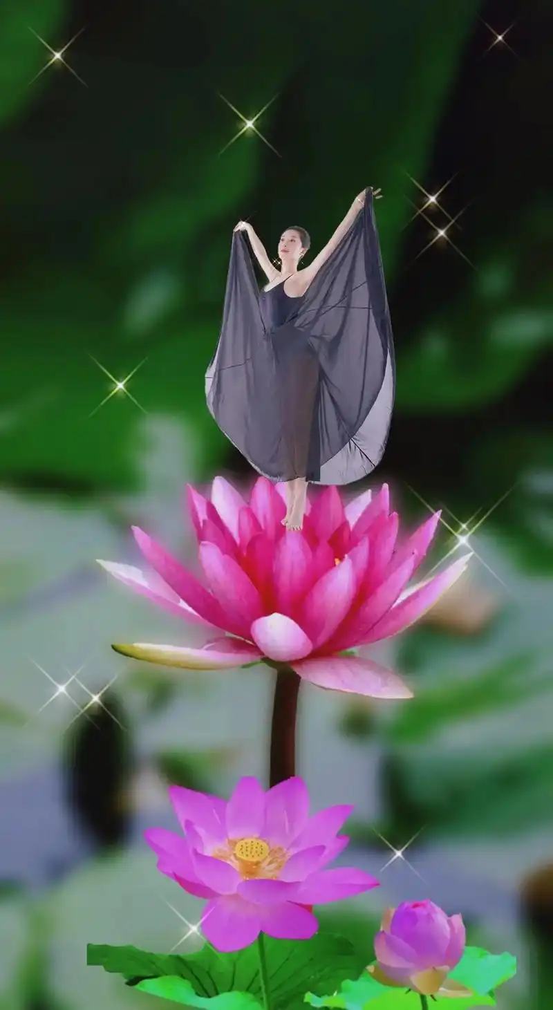 花中舞.#抖音图文来了 #高清手机壁纸 #抖音图文来了计划  - 抖音