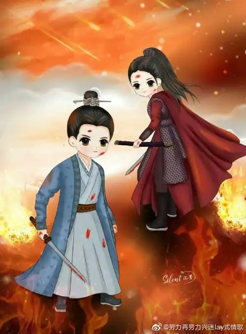 锦衣之下q版漫画图