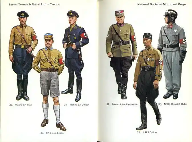 纳粹德国的制服图鉴