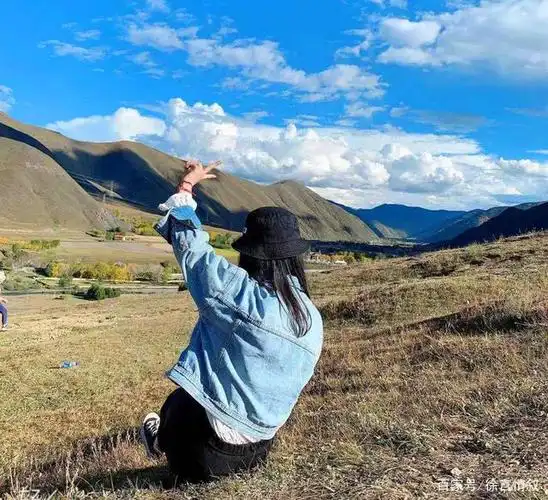 (图片为女朋友本人背影