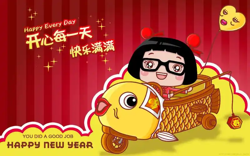 卡通hello菜菜图片宽屏电脑桌面主题壁纸图片下载(一)