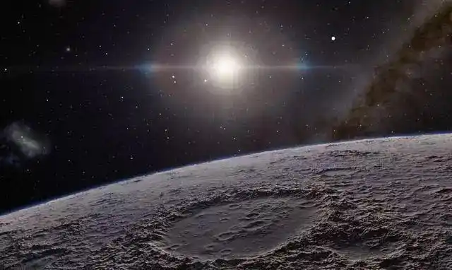 水星的大气非常稀薄,主要成份为氦,钠(气体)和氧,可以直接看到地表