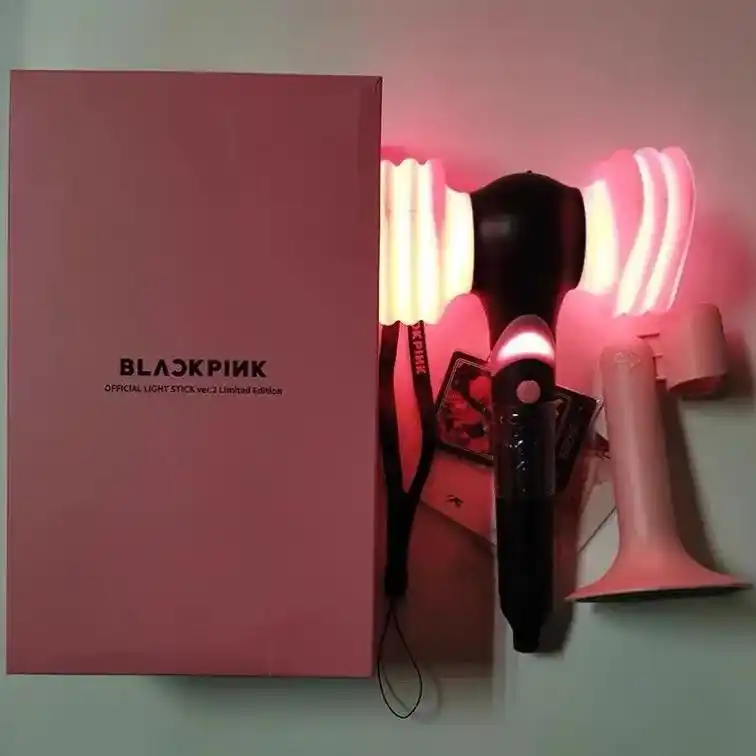 blackpink一代二代应援灯应援棒粉锤粉墨 同款 明星周 - 抖音