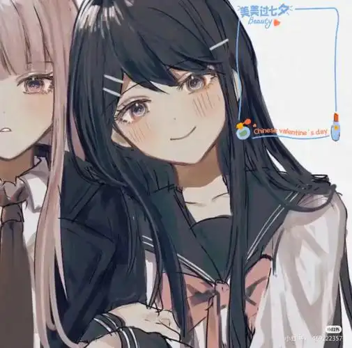 闺蜜头像一个可爱一个霸气