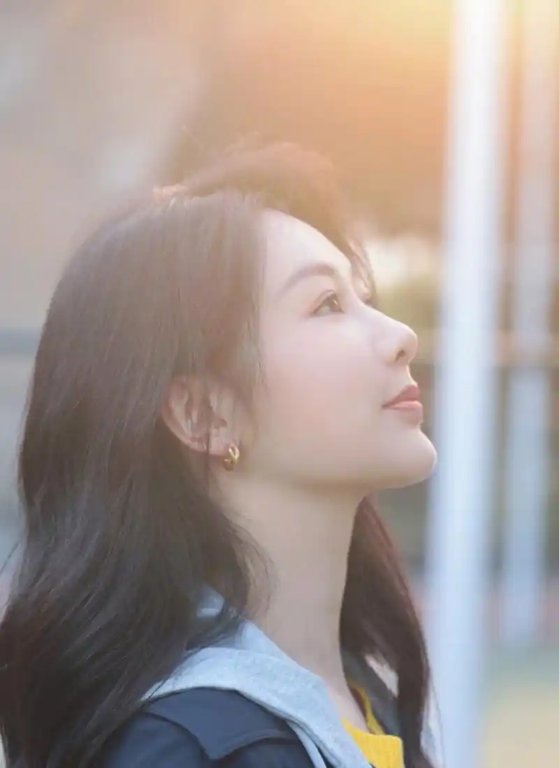 杨紫的侧脸好绝啊