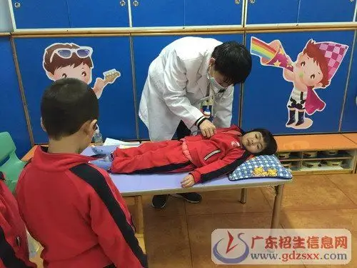 社区卫生服务中心到荔湾区协和幼儿园开展幼儿常规体检工作