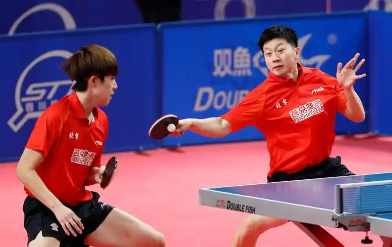 乒乓球——全运会资格赛:马龙/王楚钦晋级_比赛