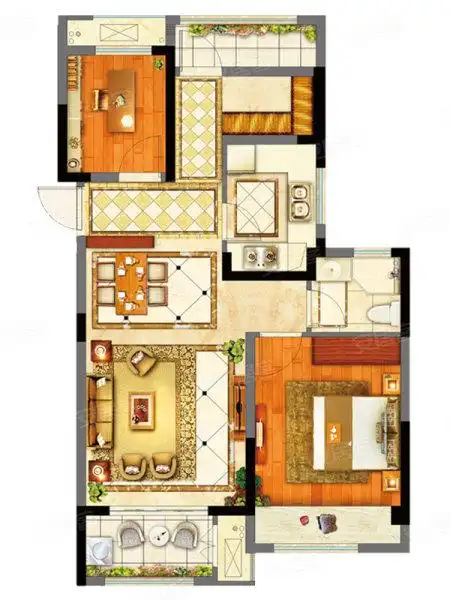 融创东方御园户型图