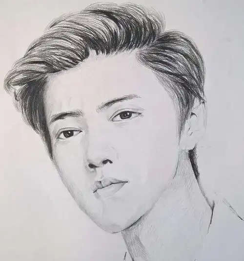 简素画经29素描人物肖像的画法73实用到每一笔怎么画