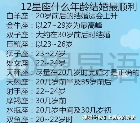 如何让十二星座男乖乖听话?12星座什么年龄结婚最顺利_金牛座