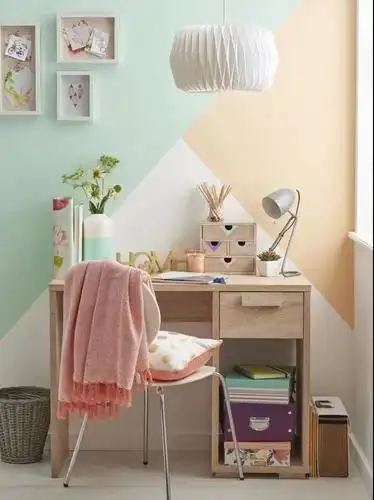 艺术涂料背景墙来看蔻帝艺术漆的高颜值拼色