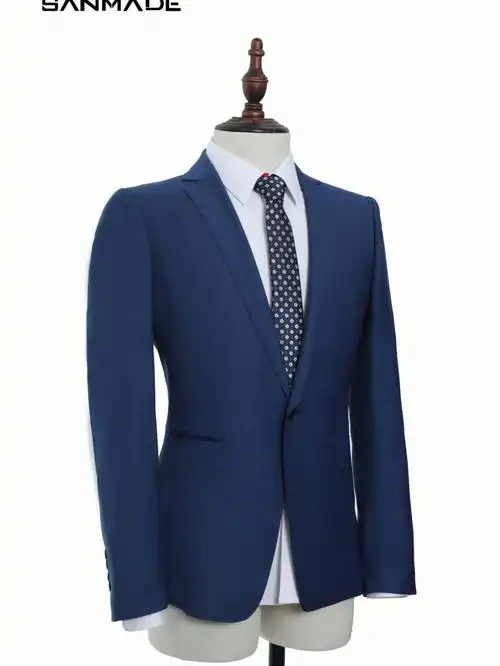 93深蓝西服8915 不但可以显出 成熟男性的睿智与冷静 更是绝不