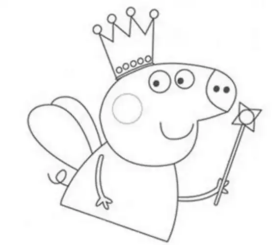 小猪佩奇唱歌简笔画