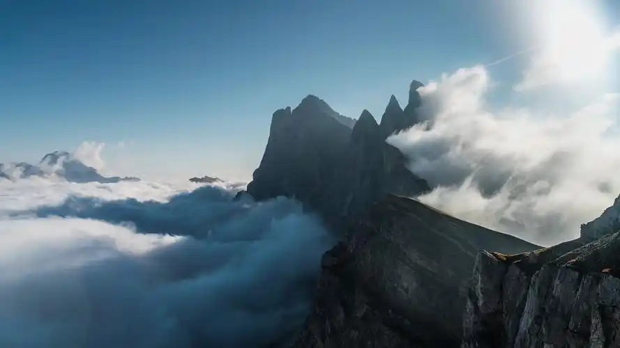 多洛米蒂山 (dolomites) 8k hdr 60fps_哔哩哔哩_bilibili
