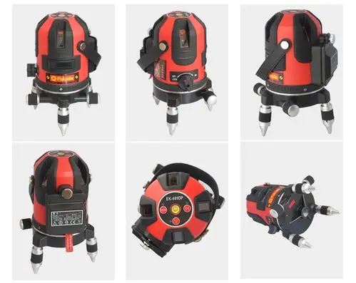 福田8倍红外线强光水平仪5线1点激光2线3线防摔投线仪激光打线器