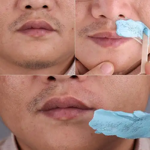 bluezoo蜜蜡脱毛蜡豆四肢脱毛拔腋毛胡子拔鼻毛蜡夏加热工具【图片