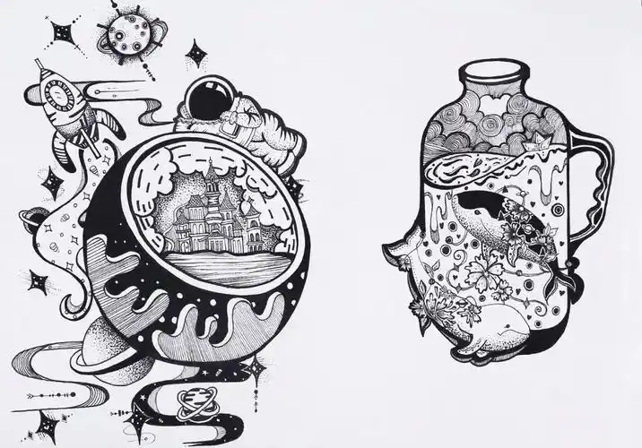 赤峰学院美术学院2019级视觉传达设计专业创意插画与图案设计课程教学