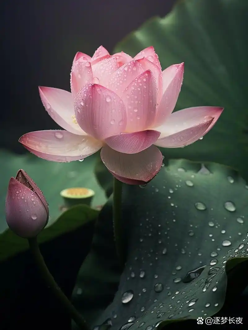 夏日荷花 美得让人静心 好运莲莲