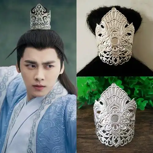 诛仙青云志同款头饰张小凡李易峰发冠帽冠男款束发扣古装汉服配饰