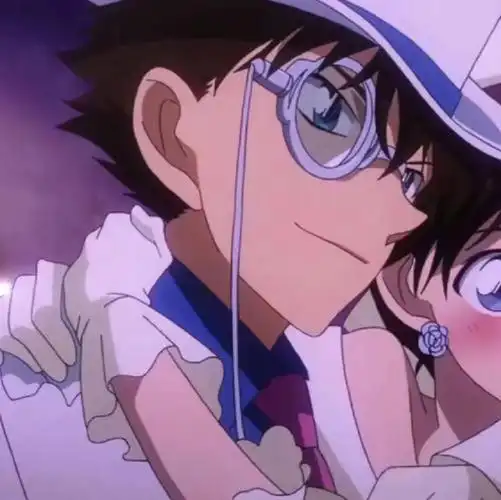 黑羽快斗和中森青子的情头[doge][doge][doge]#名侦探柯南  #怪盗基德