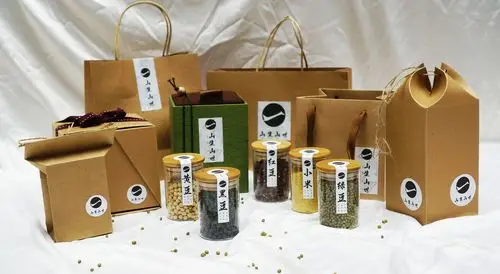 山生山世农产品包装设计vis系统