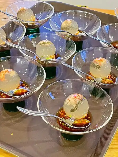 青岛绝对惊艳的创意菜太精致了