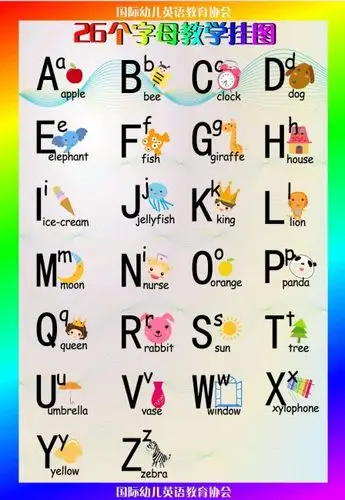 26个英文字母表7