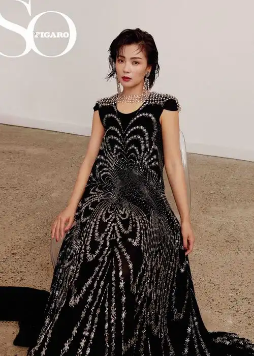 刘涛杂志大片风格突破呈现高饱和慵懒风5