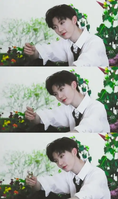 白衬衫少年马嘉祺·拼接壁纸 cr:wb - 堆糖,美图壁纸兴趣社区