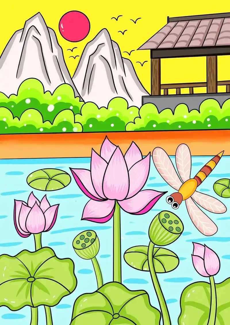 一起学画画 #儿童 - 抖音