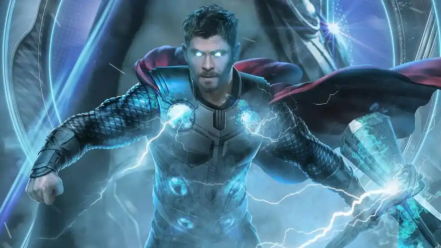 《复仇者联盟4》酷炫英雄海报桌面壁纸