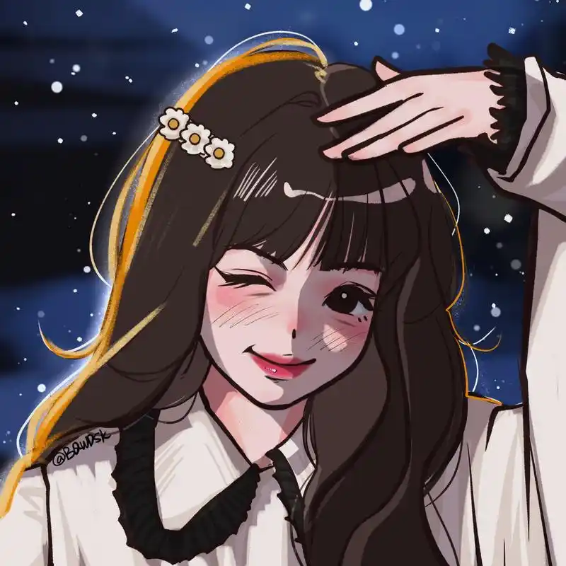 卡通头像|女明星合集  ——79 79 79 79—— 73学习画风打