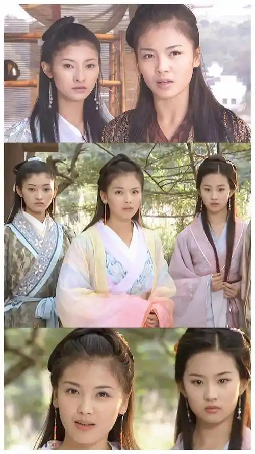 03版《天龙八部》美女大盘点,刘亦菲成就最美神仙姐姐_段正淳_阿朱_王