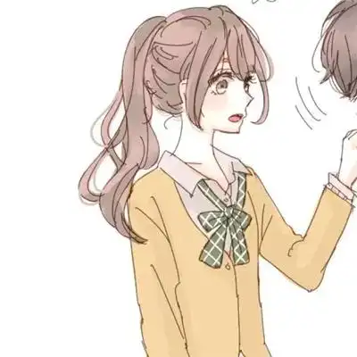 抖音个性可爱时尚二次元情侣头像