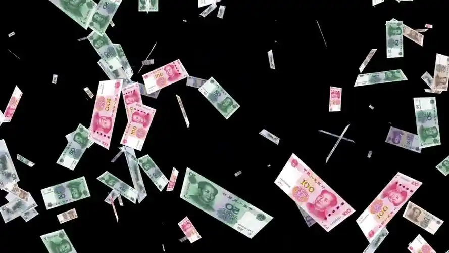 122310107带透明通道的飘钱素材