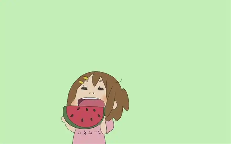 简约的纯色背景可爱卡通图片桌面壁纸高清下载