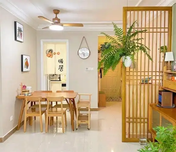 进门玄关设计效果图(客厅入户玄关设计图片)