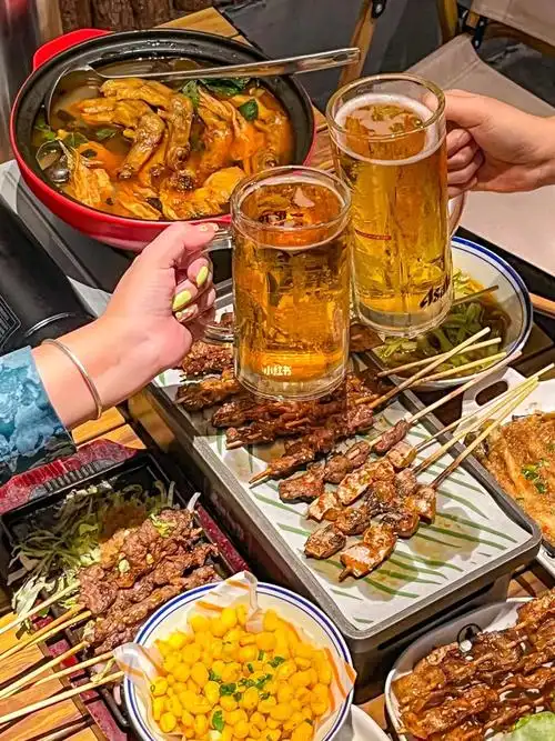 烧烤07啤酒鸭脚煲北山这家店友滴嘢喔60