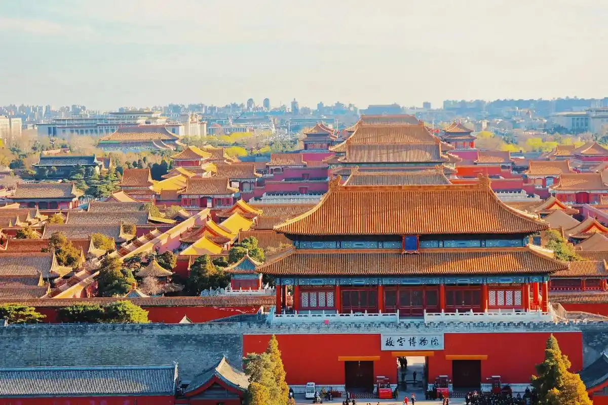 拍摄故宫全景最佳机位.