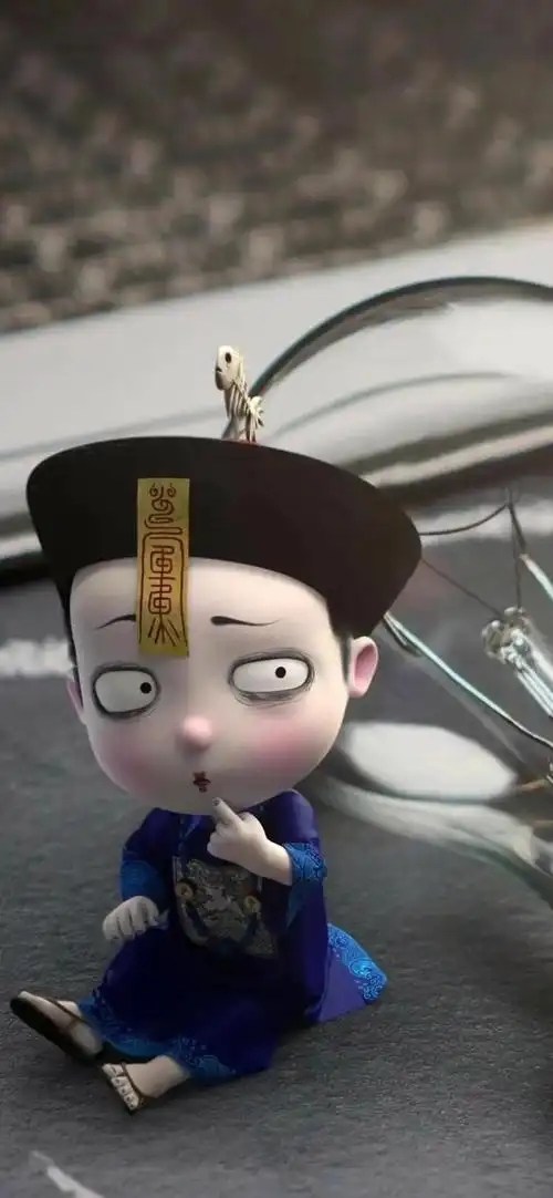 小僵尸图片,小僵尸(呆萌可爱小僵尸高清手机壁纸)