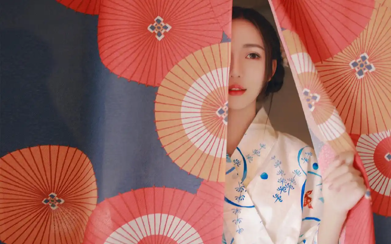 极品和服美女性感高清桌面壁纸