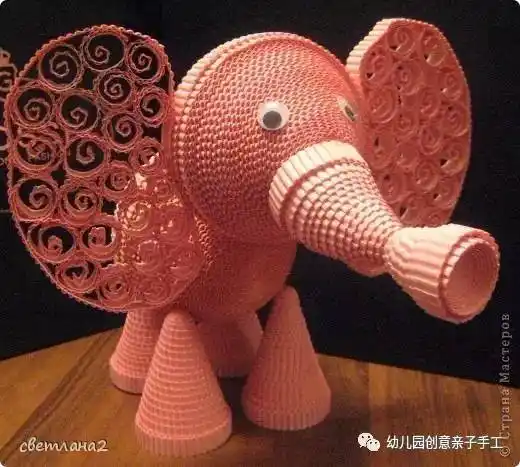 幼儿园做手工大全图片(幼儿园亲子手工之瓦楞纸制作大全) - 赤虎壹号