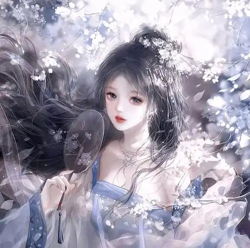 古风头像仙气古风动漫女生头像_小孩_心脏_正中间