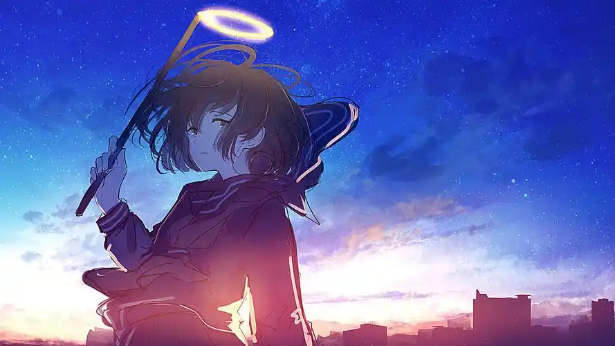 性感动漫美女插画桌面壁纸高清大图预览1920x1080_卡通动漫下载_美桌