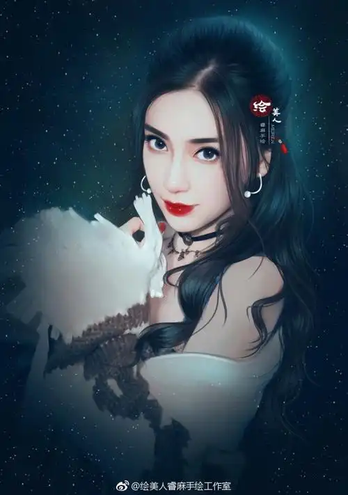 angelababy 头像 q版 动漫版美鼻 壁纸 表情包 用最初的心 陪杨颖走最