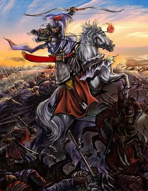 民族英雄戚继光的七言绝句《马上作》,戚继光是明朝的名将,该诗应作于