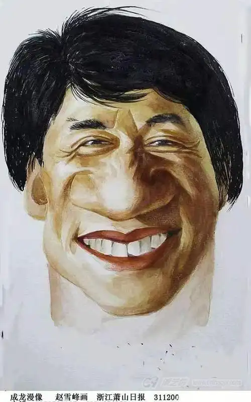 著名漫画家 资深媒体人 赵雪峰 - 中国肖像漫画家在线 - 诚艺信艺术