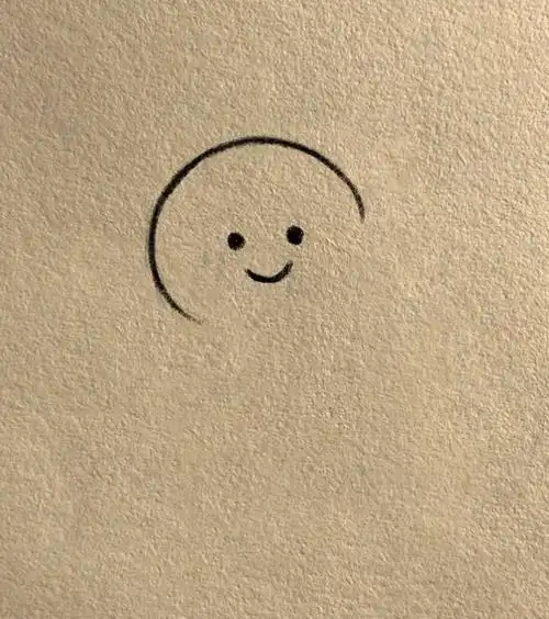 和生活比个耶超可爱简笔画教程